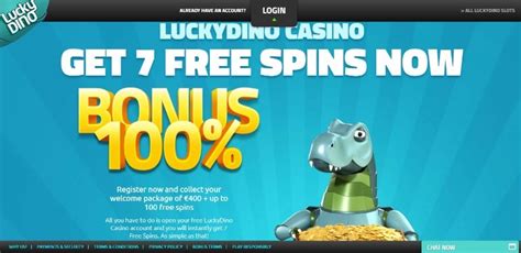 luckydino casino login